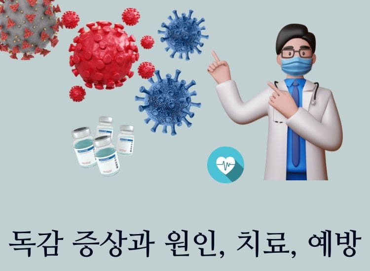 독감 증상 7가지 및 독감 원인과 치료 방법